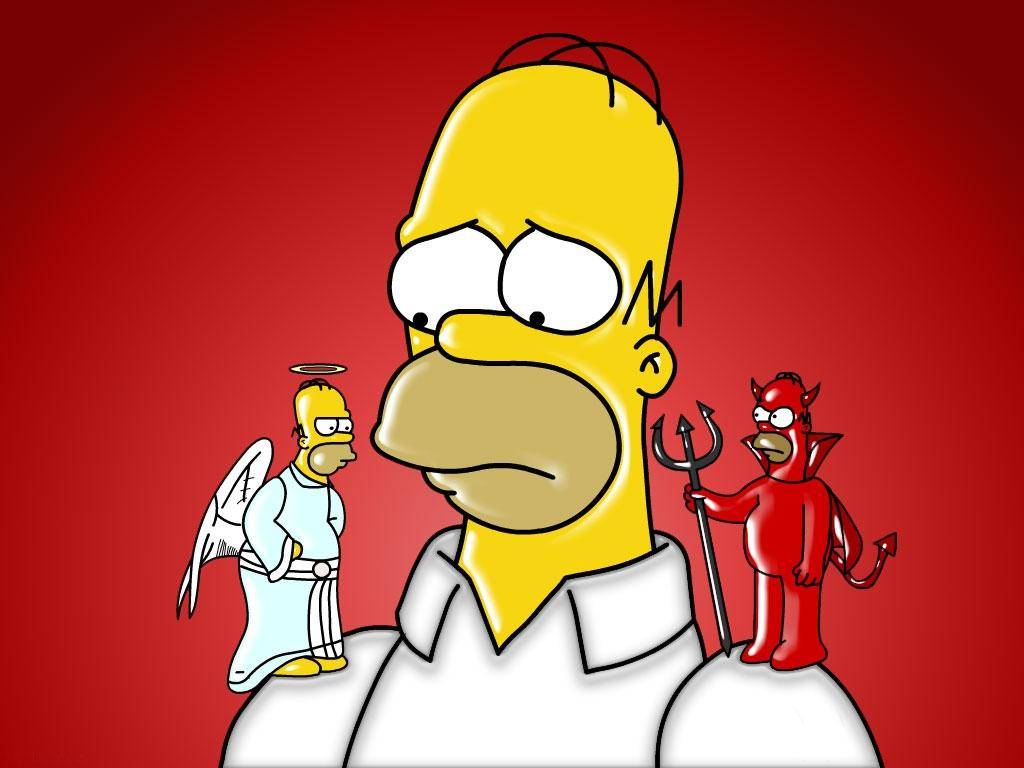 218319-the-simpsons-homer-and-his-devil-and-angel